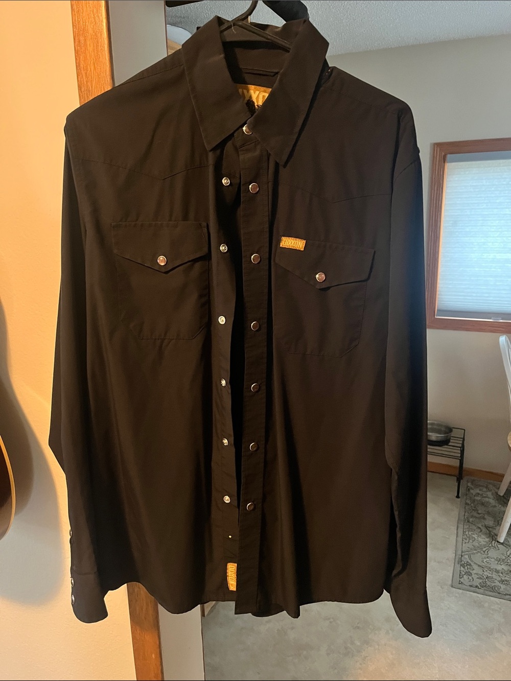 DIXXON Black Casual Button Down Shirt
